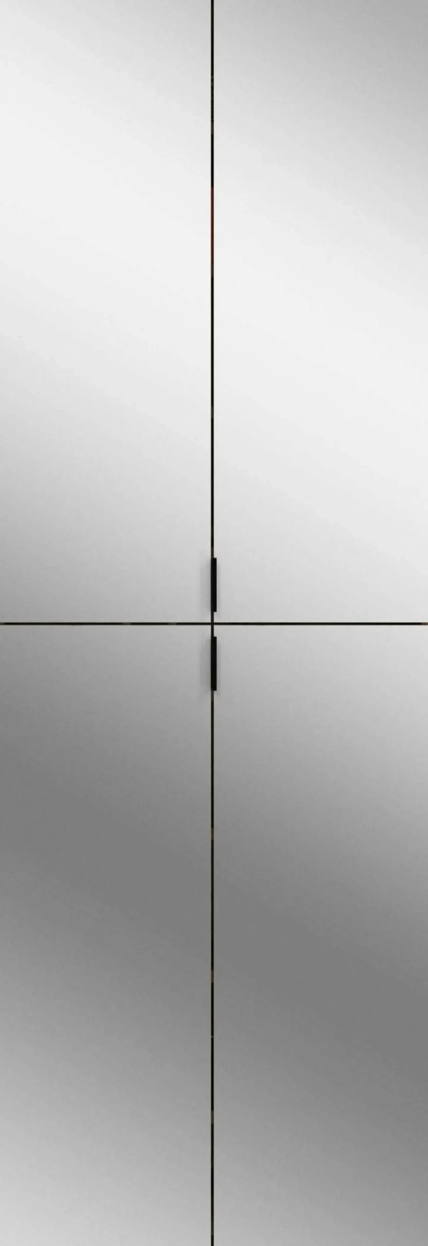 Kleiderschrank Projekt X Emob - Artisan Oak - 91x193x34 cm - Spiegeltüren