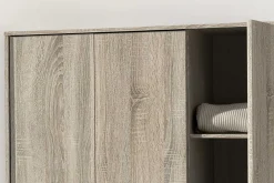 Kleiderschrank Ray 120cm mit 3 Türen - Sonoma Eiche