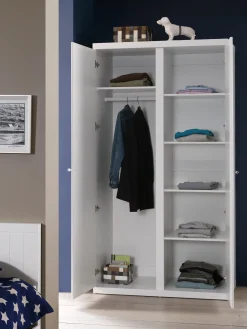 Kleiderschrank Robin 2-türig