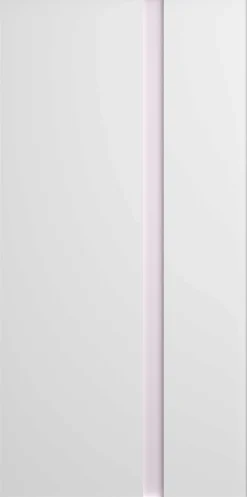 Kleiderschrank Rue mit 2 Türen - weiß/grau oder weiß/rosa