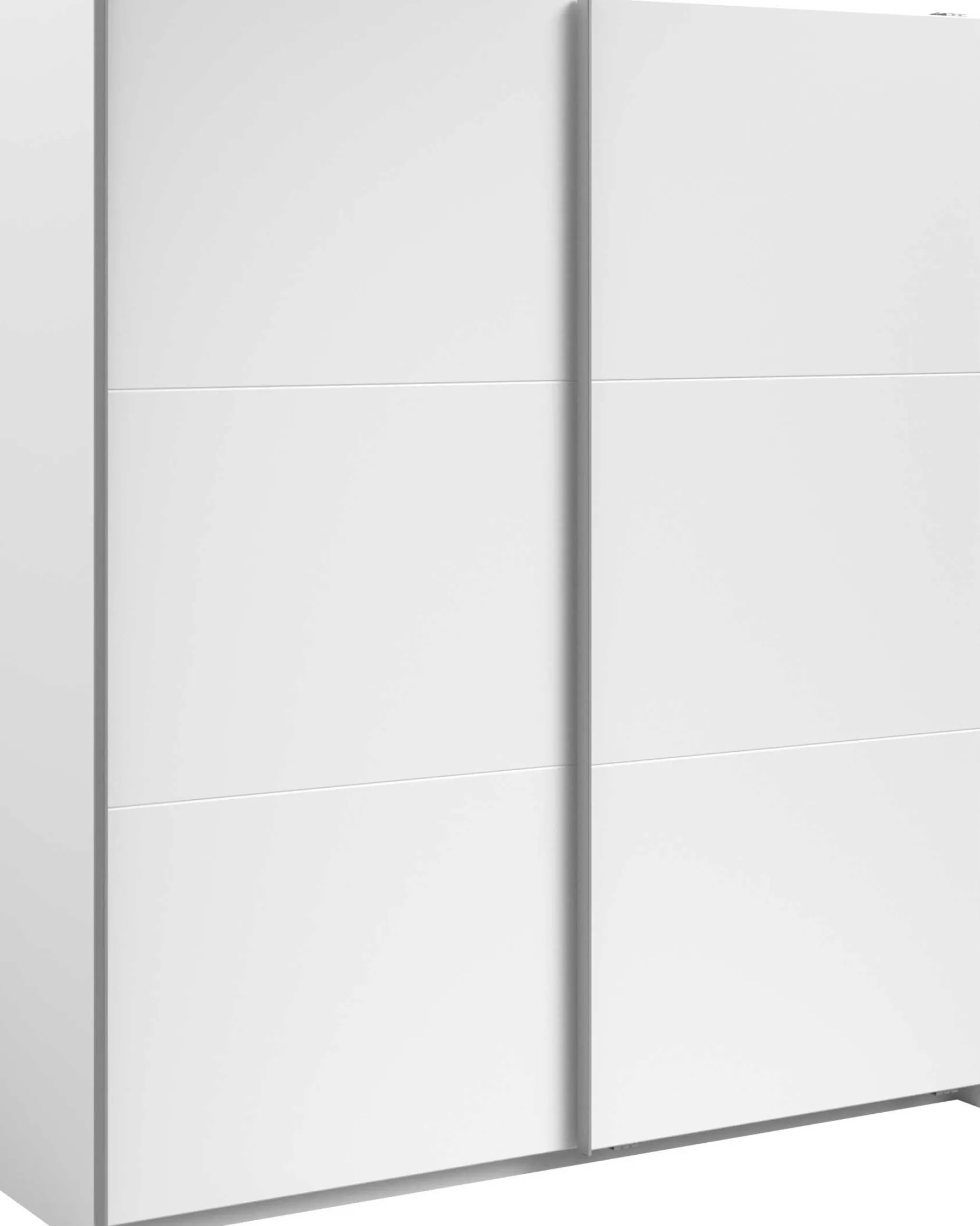 Kleiderschrank Swings - 178x59x203cm - 2 Türen - weiß