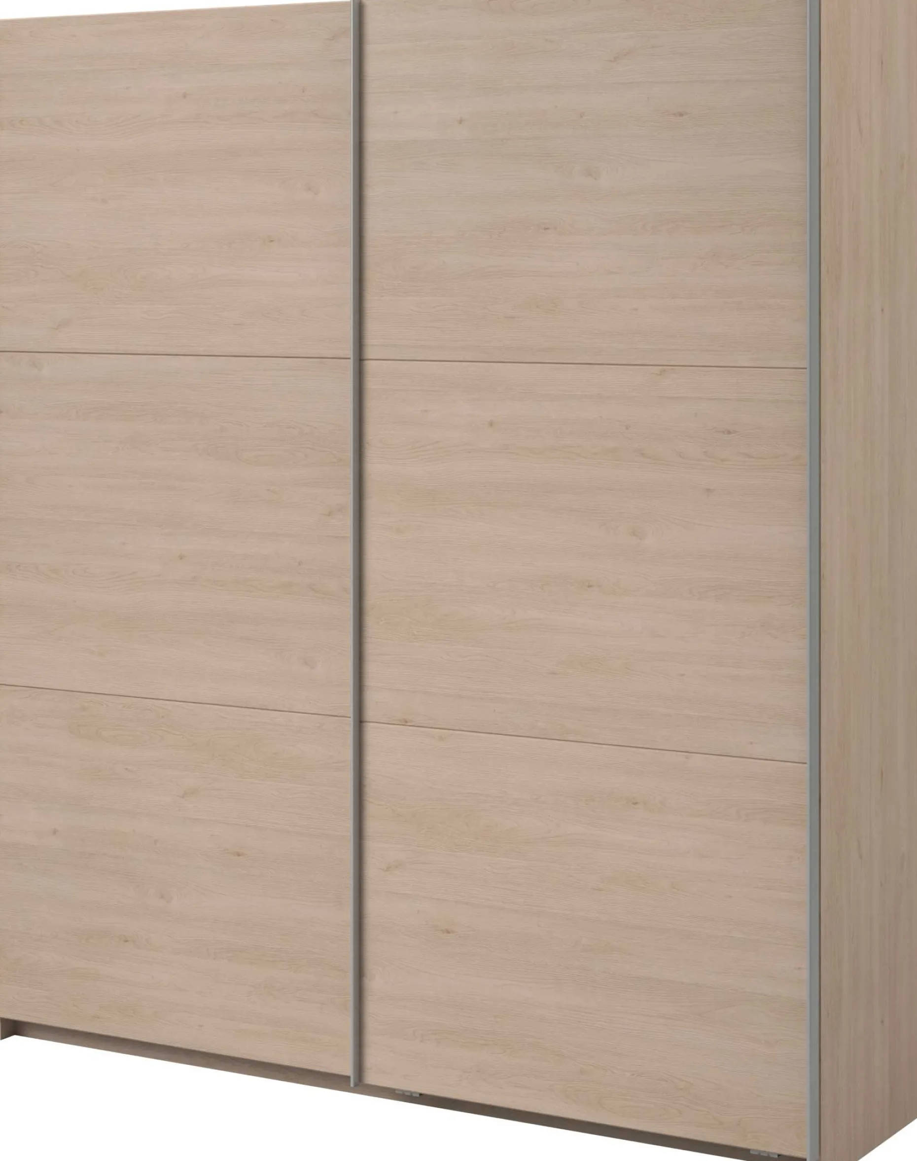 Kleiderschrank Swings - 178x59x203cm - 2 Türen - Eiche Dekor