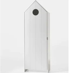 Kleiderschrank 2-teilig Casami - 115x37x172 cm - Weiß