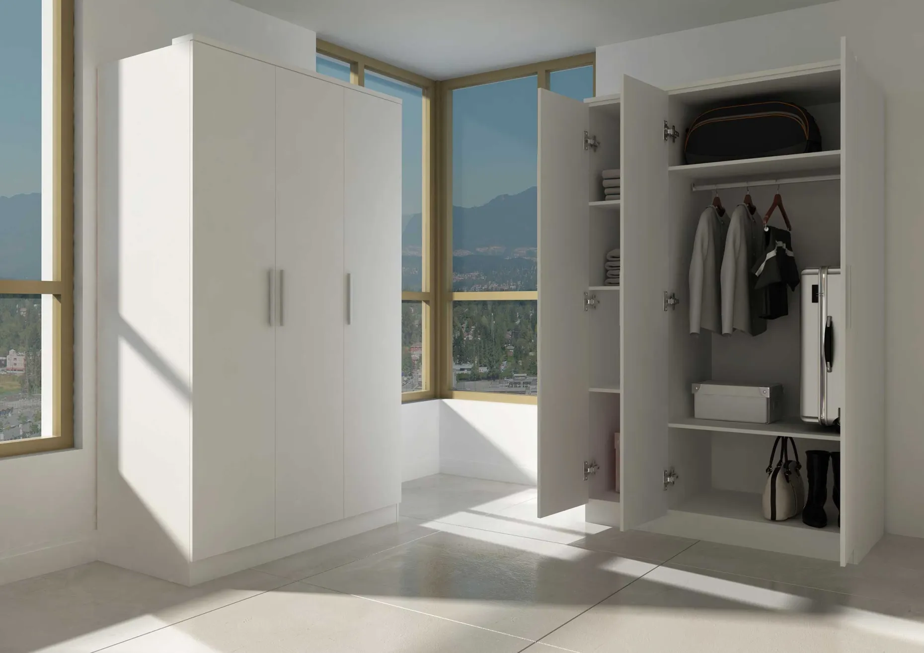 Kleiderschrank 3 Türen