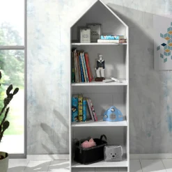 2 Kleiderschränke Bücherregal Casami - mintgrün/weiß/rosa