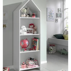 2 Kleiderschränke Bücherregal Casami - mintgrün/weiß/rosa