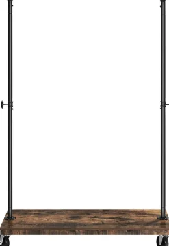 Kleiderständer Allsop | 104,5 x 40 x 162 cm | Braun-schwarz