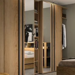 Kleiderständer Enzo | 33 x 45 x 235 cm | Helvezia Oak Design