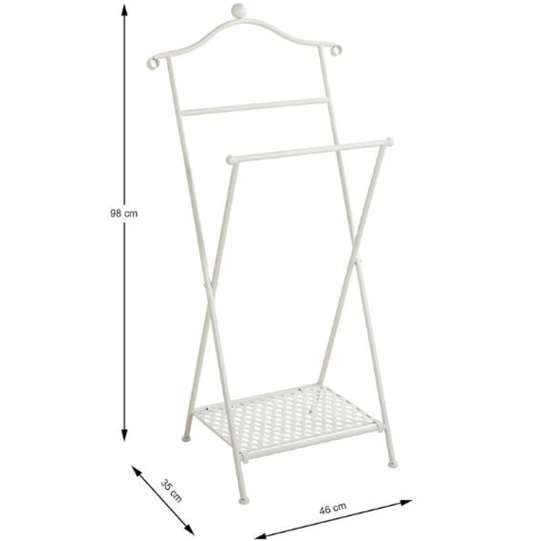 Kleiderständer | Metall | Kapazität 12 kg