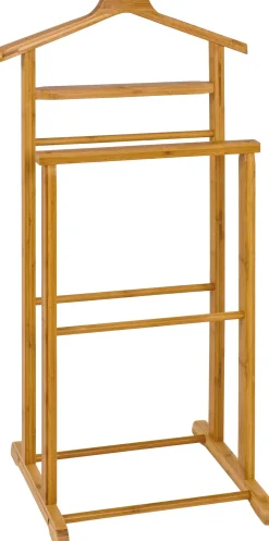 Kleiderständer mit Hosenbügel | Bambusdesign