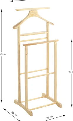 Kleiderständer | 47 x 36 x 102 cm | Artisan Oak Design