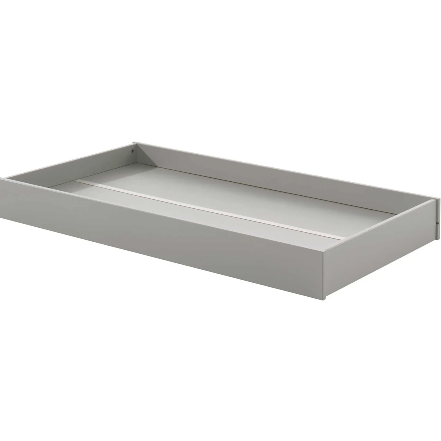 Kleinkindbett Anastasia mit Bettkasten 70 x 140cm Kiefer - grau