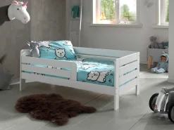 Kleinkindbett Anastasia 70 x 140cm Kiefer - weiß
