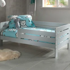 Kleinkindbett Anastasia 70 x 140cm Kiefer - grau