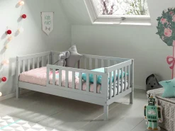 Kleinkindbett Petronille 70 x 140cm Kiefer - grau