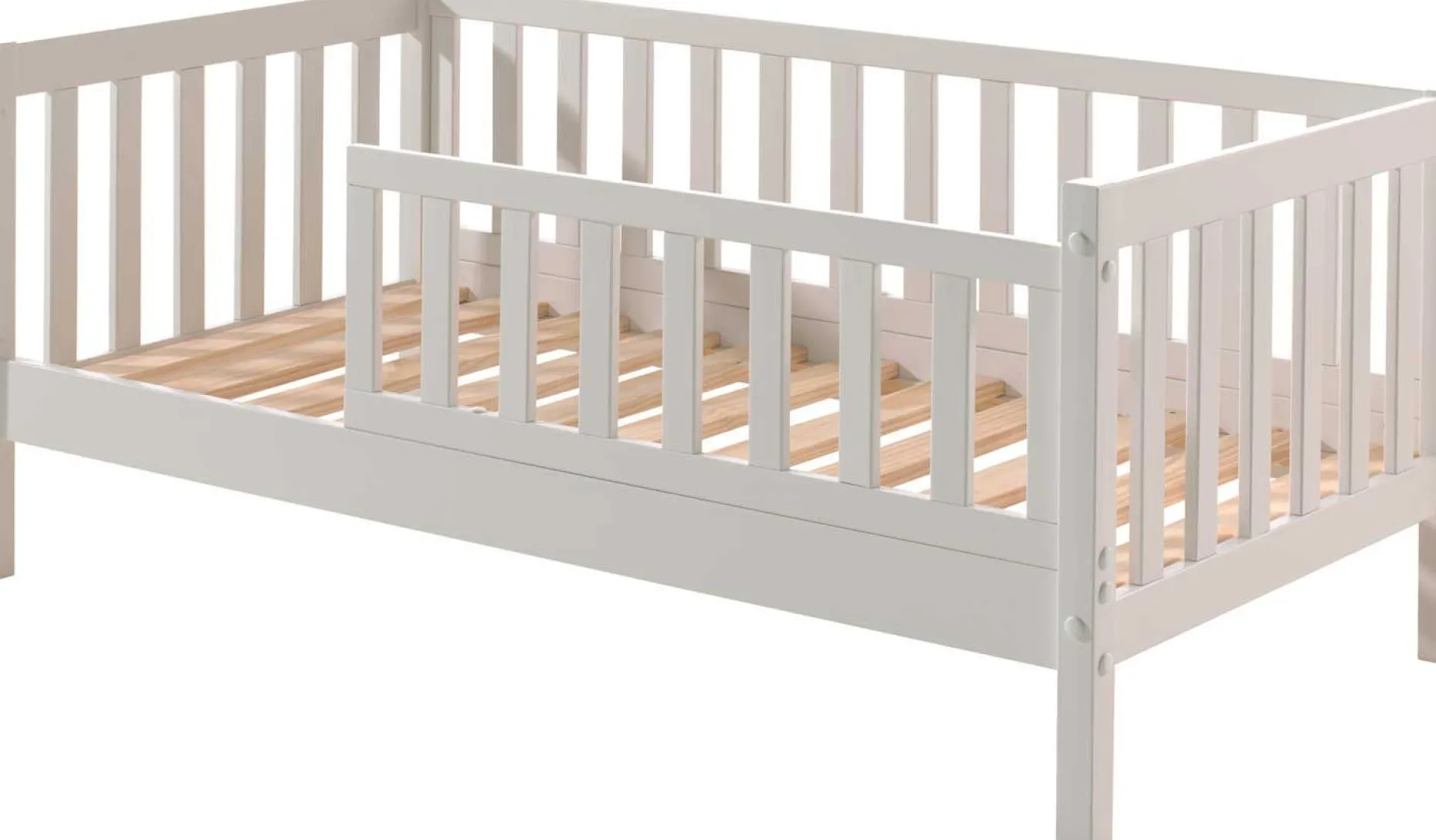 Kleinkindbett Petronille 70 x 140cm Kiefer - weiß