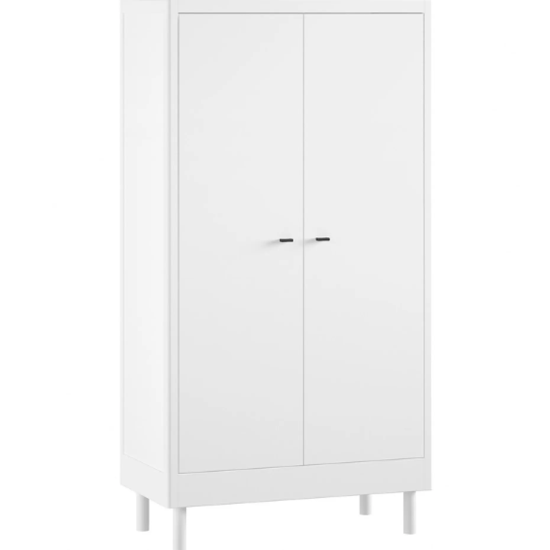 Kleinkindzimmer Forrest: Kleinkindbett 70x140cm, Kommode, Kleiderschrank - Weißbuche