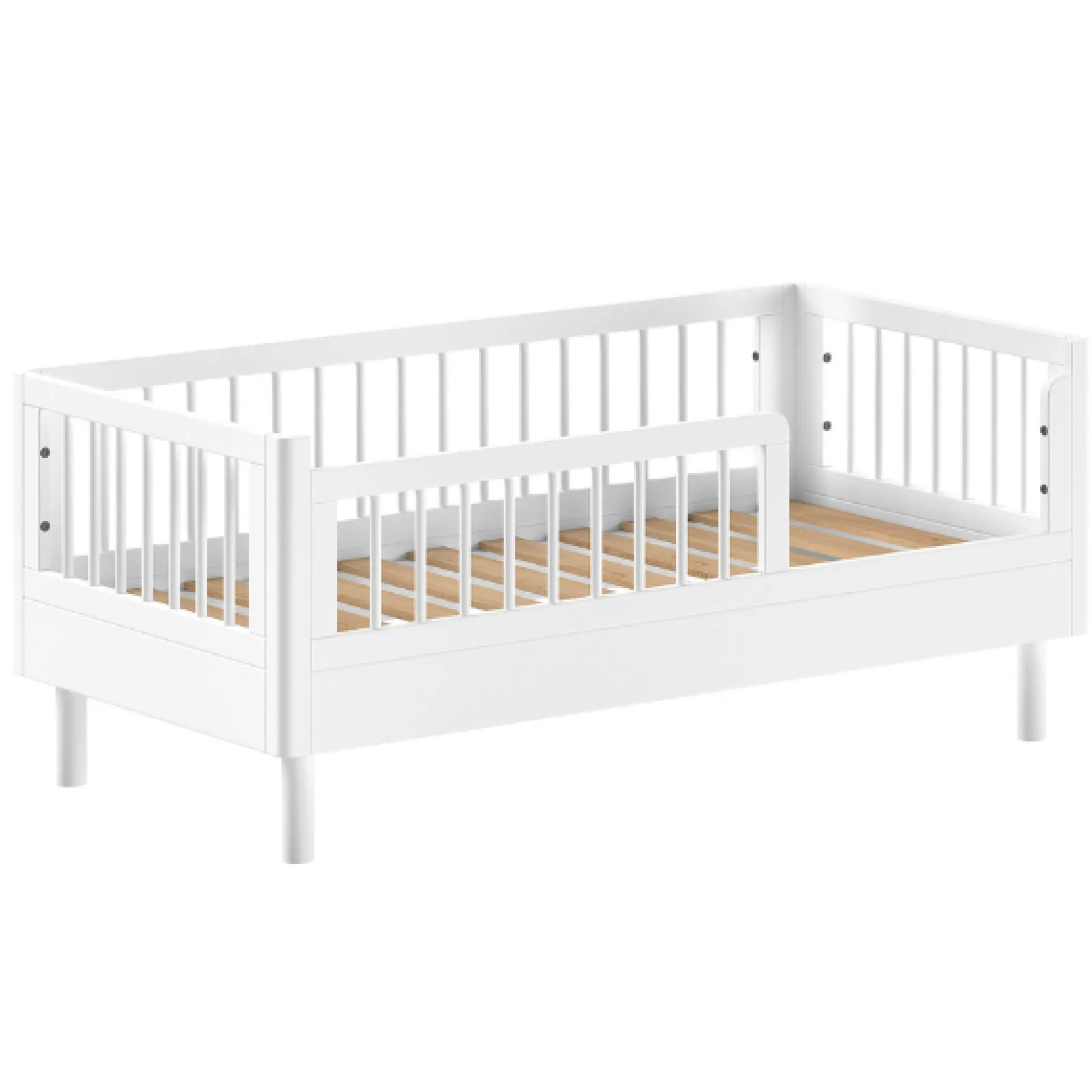Kinder Vipack Kleinkindzimmer Forrest: Kleinkindbett 70x140cm, Wickeltisch - Buche