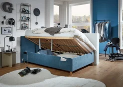 Kofferbett Cool | 120 x 200 cm | Design Blau