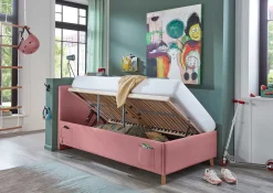 Kofferbett Cool | 90 x 200 cm | Rosa Design