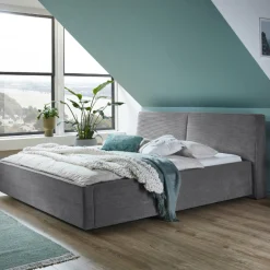 Kofferbett Mitoma | 160 x 200 cm | Design Grau