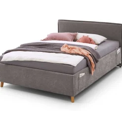 Kofferbett Ollie | 90 x 200 cm | Design Grau