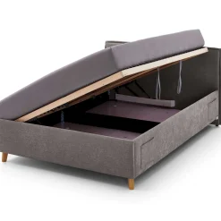 Kofferbett Ollie | 90 x 200 cm | Design Grau