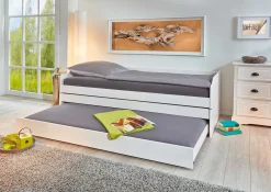 Kojenbett Lothar 90x200 cm - white wash