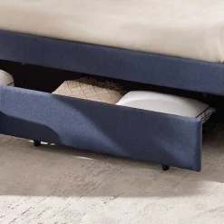 Kojenbett Spector - 90 x 200 cm - Mit Schubladen - Blau