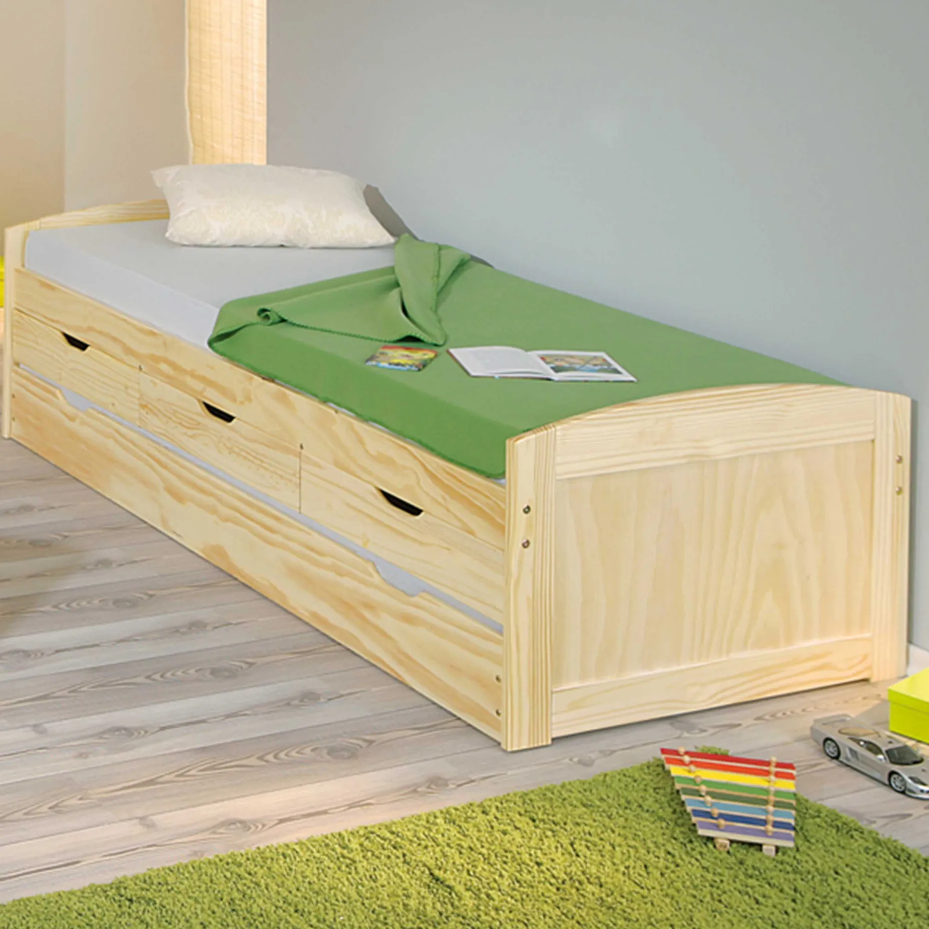 Kojenbett Thomas 90x200 - Massivholz
