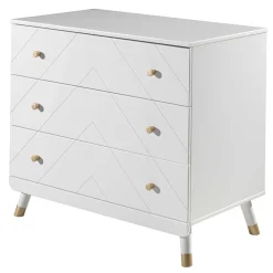 Kinder Vipack Kommode Billy 100x57x89cm 3 Schubladen - /gold