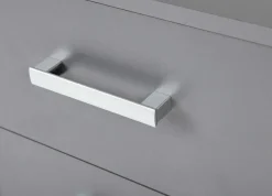 Kommode Eden 122cm 6 Schubladen - graphitgrau