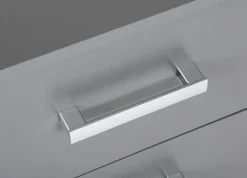 Kommode Eden 122cm 6 Schubladen - graphitgrau