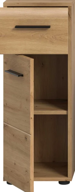 Kommode Ice Xonox - 3 Schubladen Artisan Oak - 30x80x30 cm