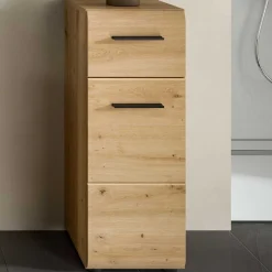 Kommode Ice Xonox - 3 Schubladen Artisan Oak - 30x80x30 cm