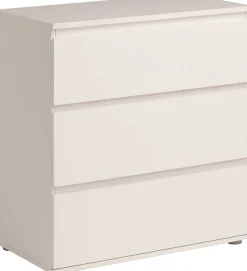 Kommode Nux 3 Schubladen - weiß