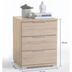 Kommode Universal | 46 x 42 x 61 cm | Design Sonoma Oak