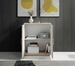 Kommode Viviane 60cm mit 2 Türen - Eiche
