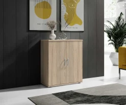 Kommode Viviane 60cm mit 2 Türen - Eiche