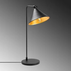Emob Konika Tischlampe | METALLGEHÄUSE | , Antik
