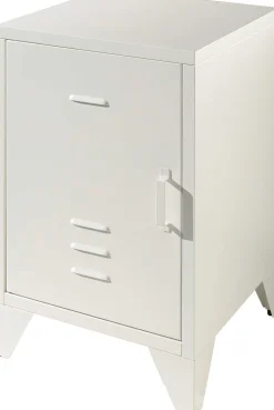 Konsole Bronxx Metall 40x60 - matt weiß