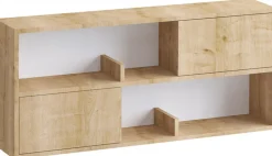 Konsole Flora - 100% MELAMINE - Eiche - 120 x 50 x 22 cm