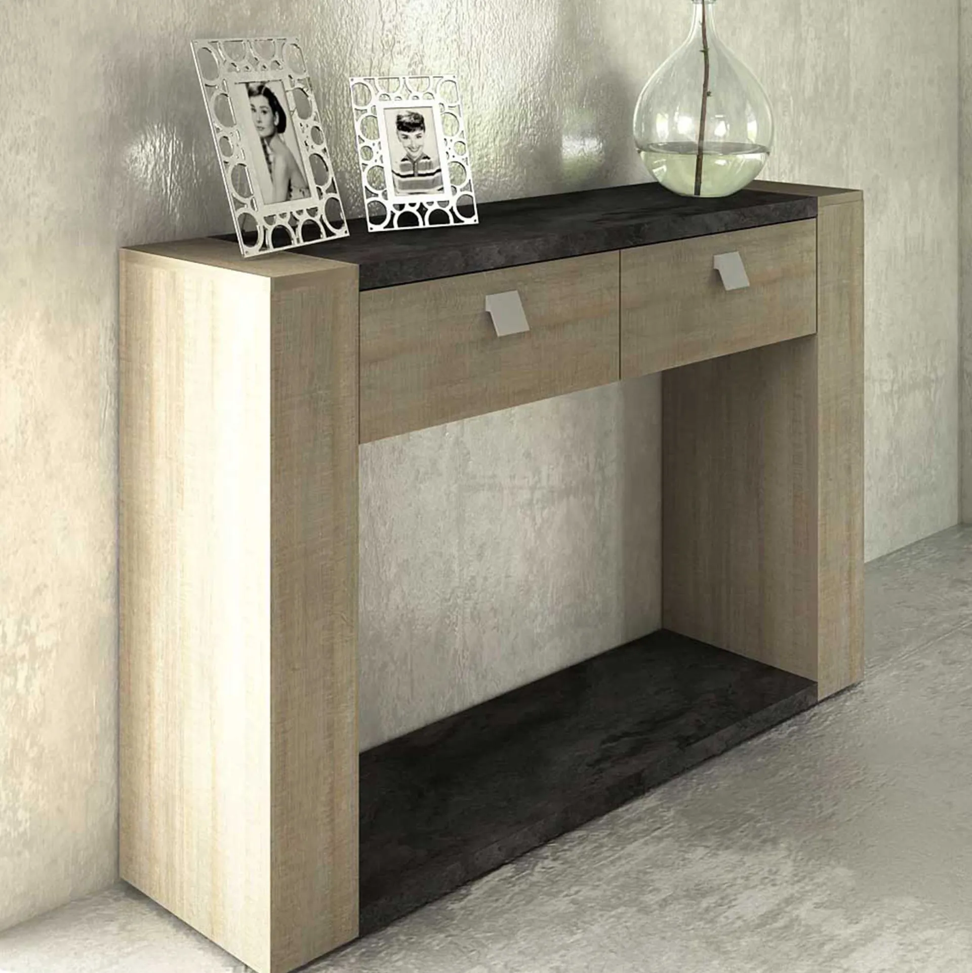 Trasman Konsolentisch Iris - Beton