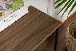 Emob Konsole Solace - 100% MELAMINE - Walnuss - 77 x 30 x 120 cm