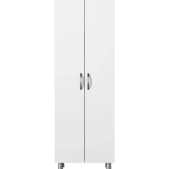 Lagerschrank Arizona - 59x31x161cm - 2 Türen - weiß