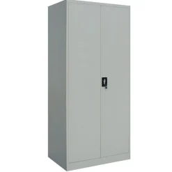 Lagerschrank Meino 2 Türen L80xH180 - grau