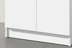 Lagerschrank Ray 60cm mit 2 Türen und 4 Einlegeböden - weiß