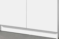 Lagerschrank Ray 80cm mit 2 Türen und 4 Einlegeböden - weiß