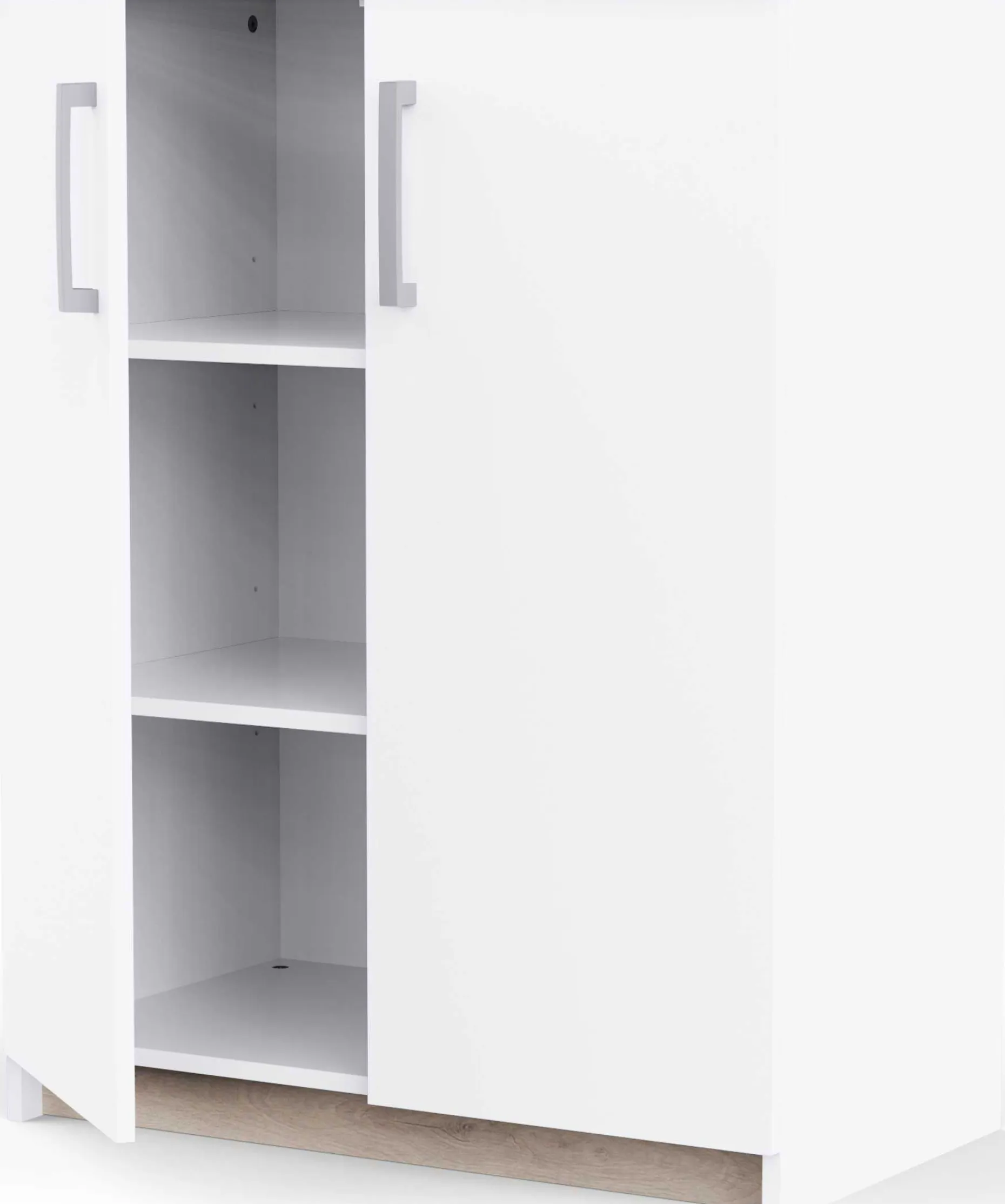 Lagerschrank Watson 73x41x95cm - 2 Türen - weiß