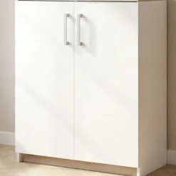 Lagerschrank Watson 73x41x95cm - 2 Türen - weiß